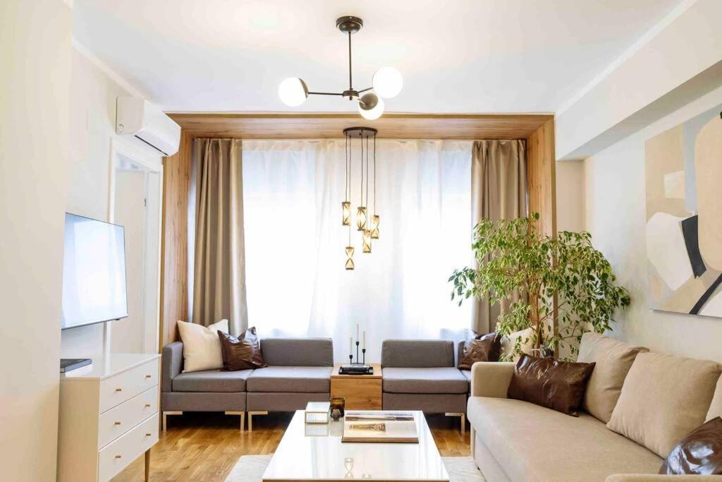 Stunning Views 2Br Intercontinental Flat Leilighet Bucureşti Eksteriør bilde