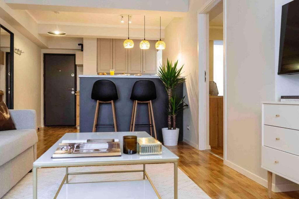 Stunning Views 2Br Intercontinental Flat Leilighet Bucureşti Eksteriør bilde