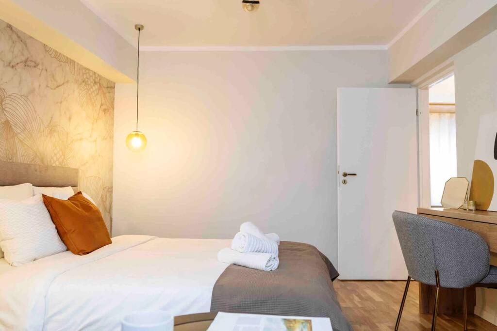 Stunning Views 2Br Intercontinental Flat Leilighet Bucureşti Eksteriør bilde