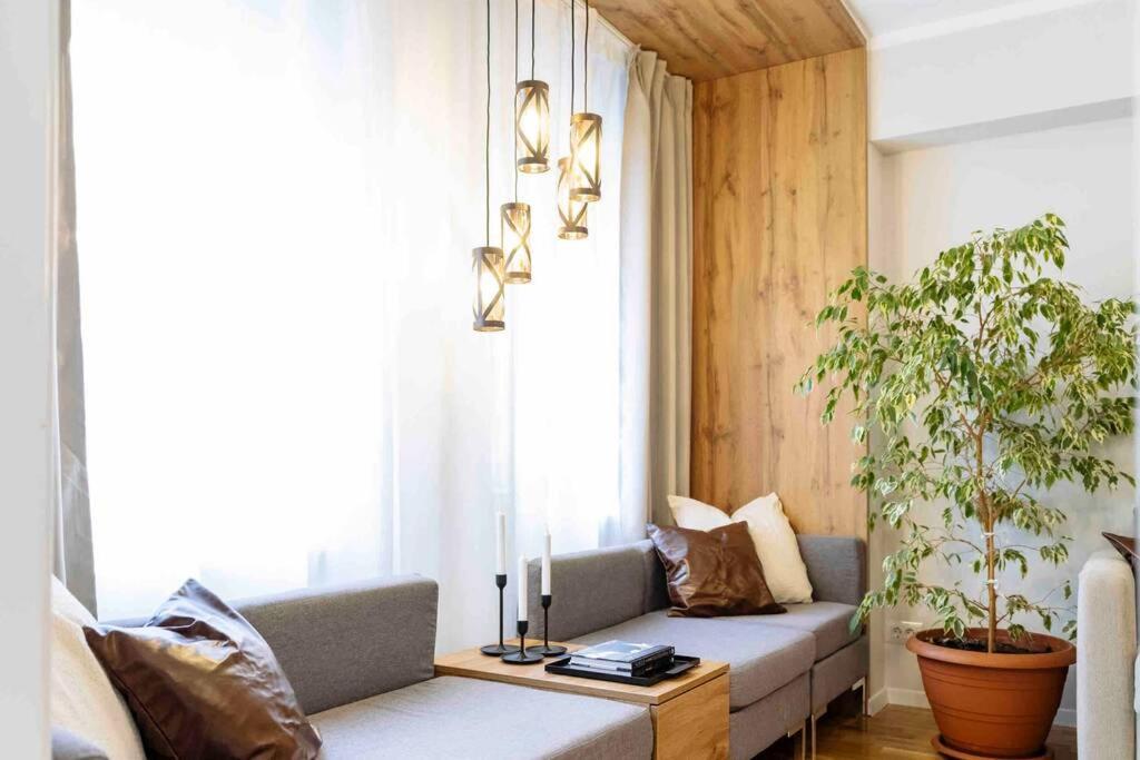 Stunning Views 2Br Intercontinental Flat Leilighet Bucureşti Eksteriør bilde