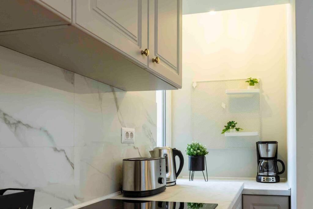 Stunning Views 2Br Intercontinental Flat Leilighet Bucureşti Eksteriør bilde