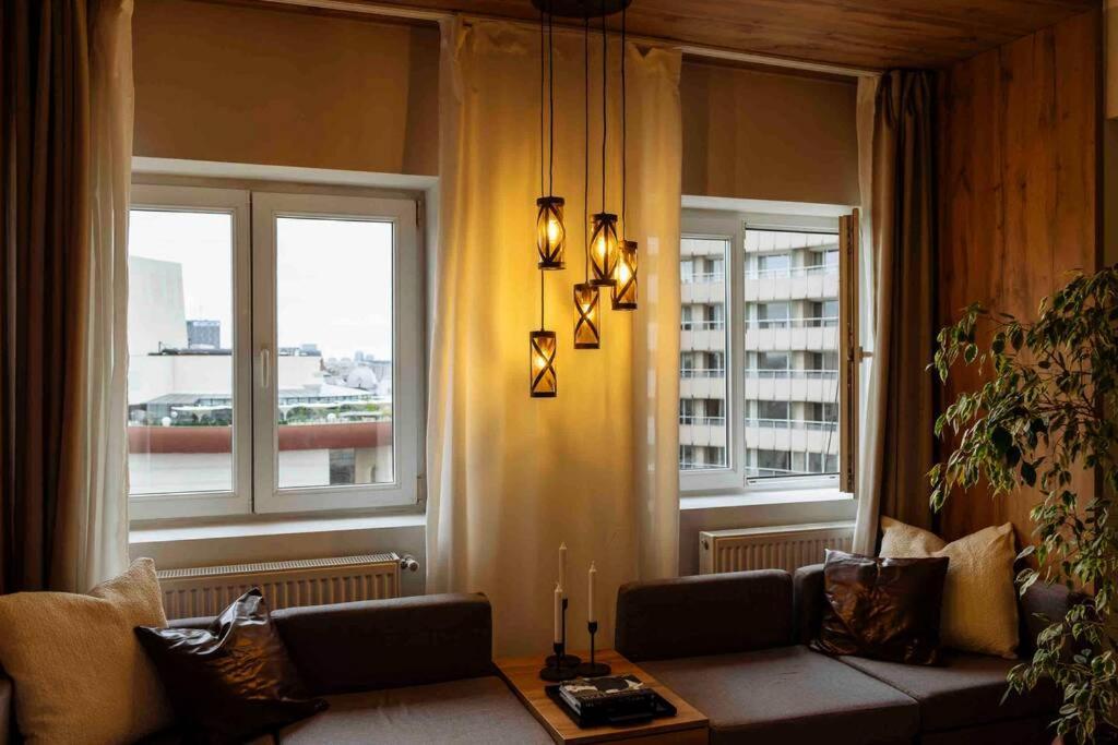 Stunning Views 2Br Intercontinental Flat Leilighet Bucureşti Eksteriør bilde